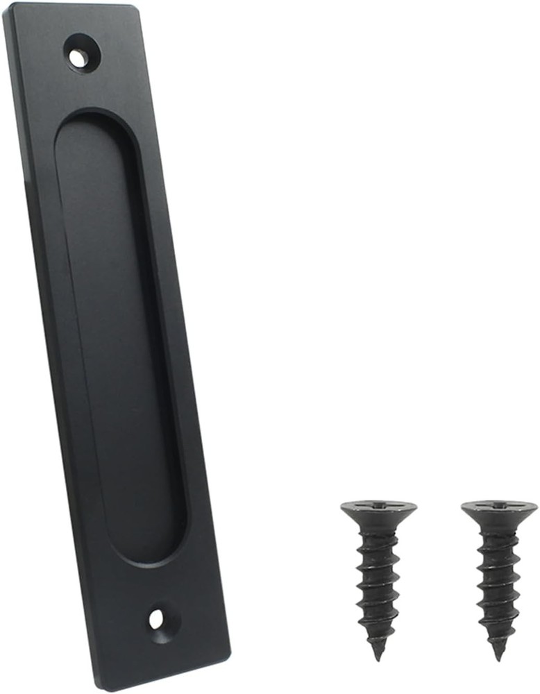 7 Inch Flush Pull Rectangular Finger Pulls Recessed Barn Door Handle Sliding