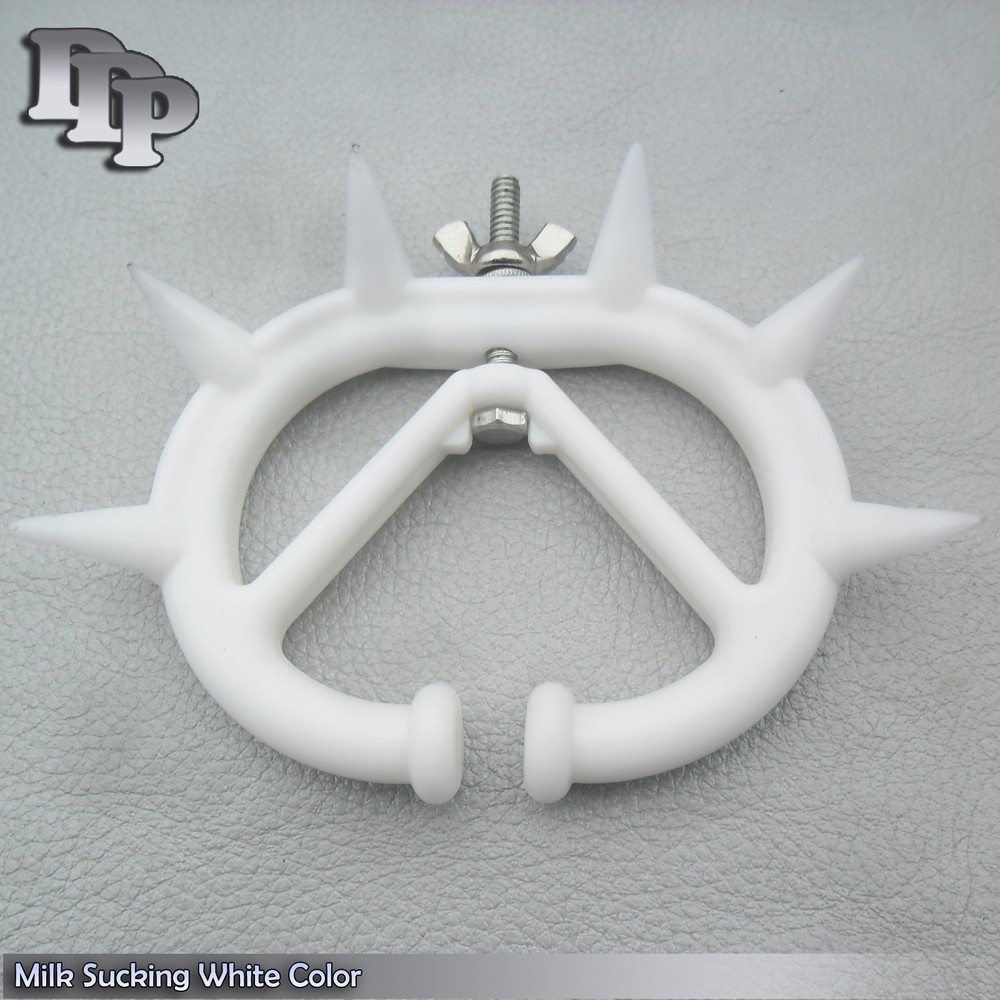 Milk Sucking Preventor Veterinary Instruments White Color