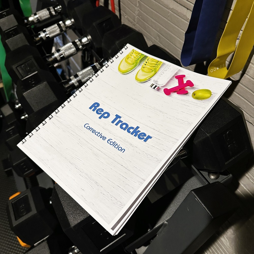 Corrective Edition Fitness Journal, Workout Record, Progress Tracker, Diary