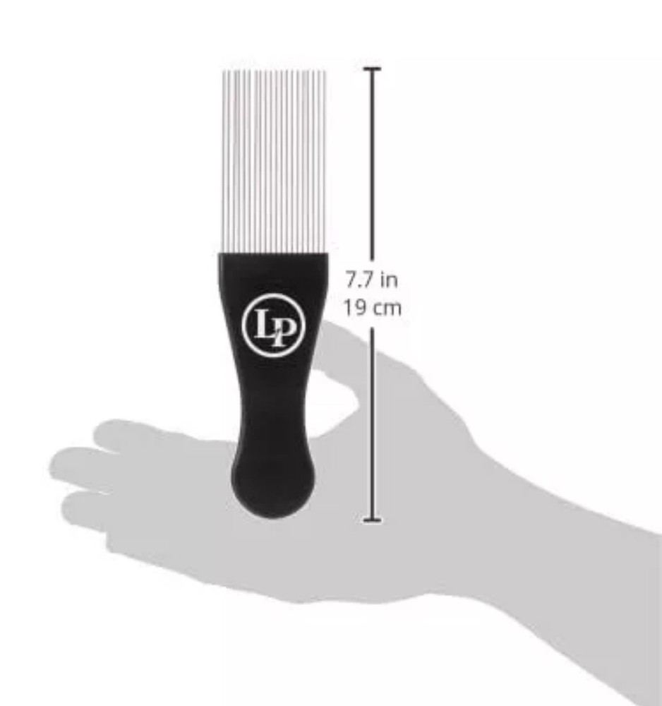 Latin Percussion LP245-S Guicharo Scraper,Black
