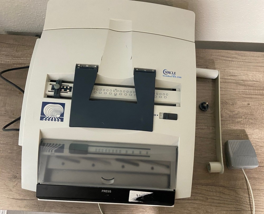 Sircle Corp Electric Wire Book Binding Coil Machine WR-2500