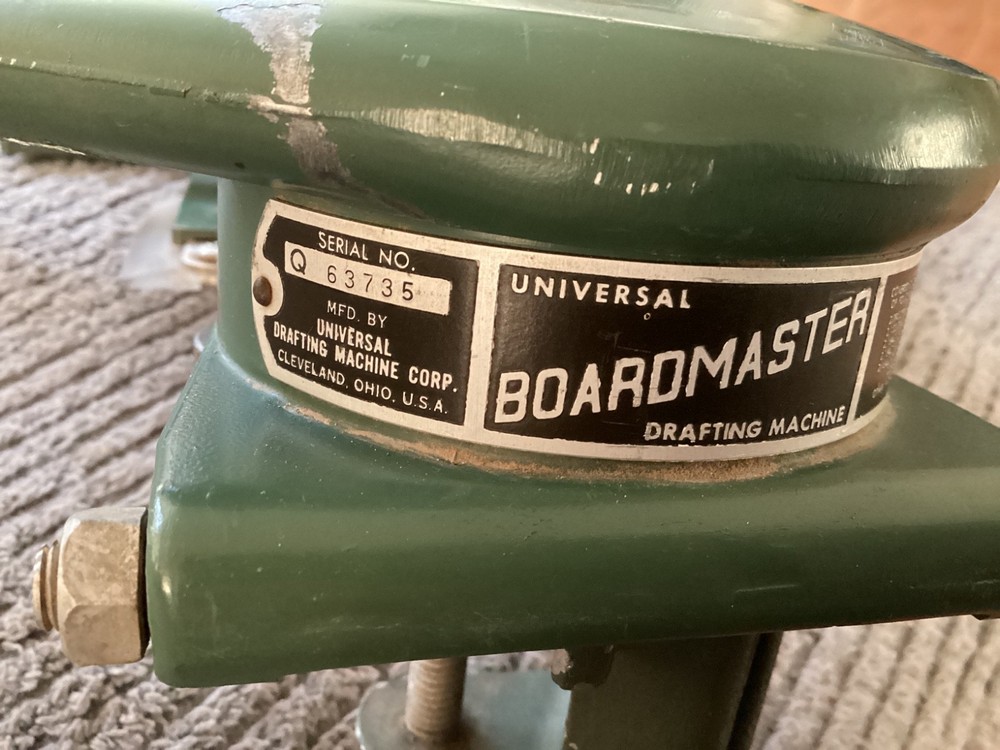 Vintage Large Universal Boardmaster Drafting Machine