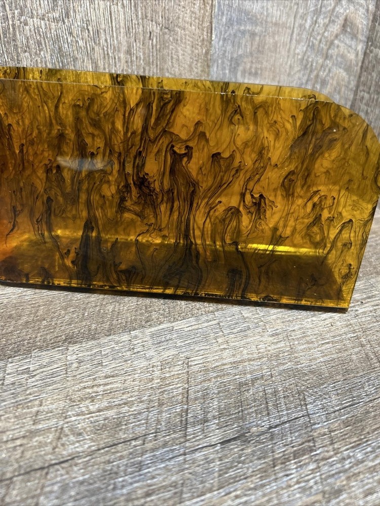 Tortoise Shell Magazine Holder/ File Holder