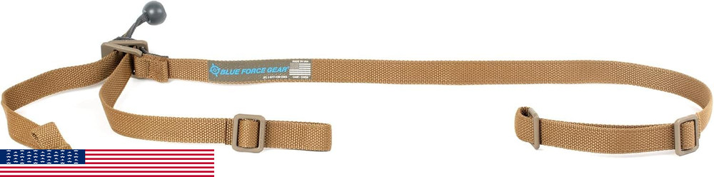 Blue Force Gear GMT Sling - Adjustable Nylon Strap with Secure Double-Locking Bu