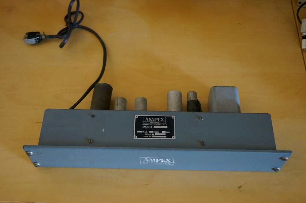 Vintage Ampex Tube Mic Preamp