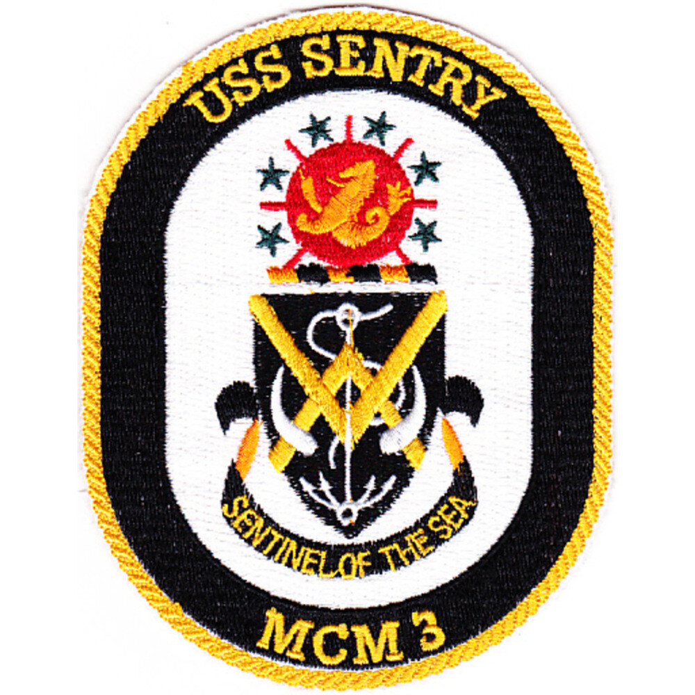MCM-3 USS Sentry Patch