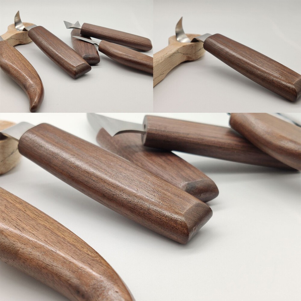 10 Piece Wood Carving Tools Hand Chisel Tool Set Professional Woodworking Gouges