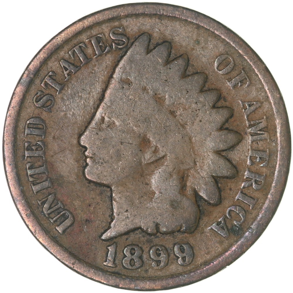 1899 (P) Indian Head Cent Good Penny GD