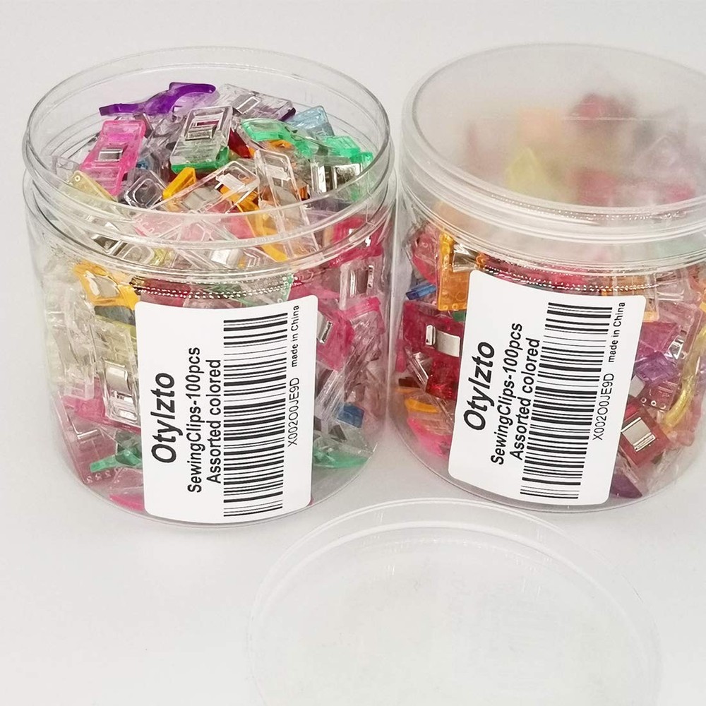 New Sewing Clips 100pcs Assorted Colors
