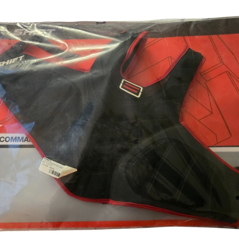Shift Commando XP Rib Vest Plastic Reinforced Multi Density PE Foam Child's L