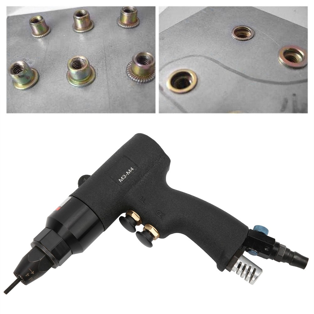 KOPO M3/M4 Pneumatic Riveter Pull Pliers Pulling Rivets Machine Tool