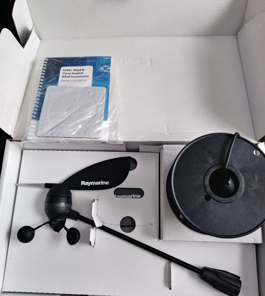 Raymarine ST60 value pack; wind, speed, depth. *depth sound device not included*