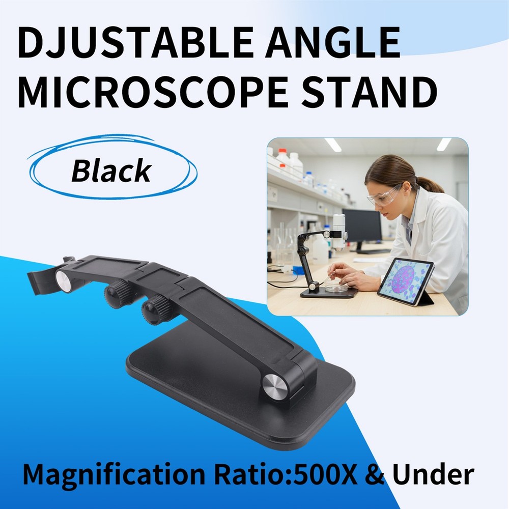 Microscope Stand Foldable and Adjustable Angle Suitable for Wifi Digital9763