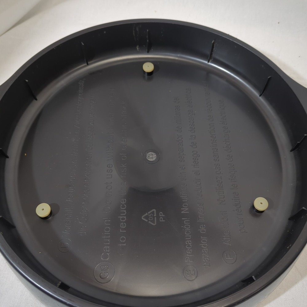 Nuwave Pro Infrared Oven 20328 Replacement Bottom Base Pan, Drip Tray, & 10" Pan