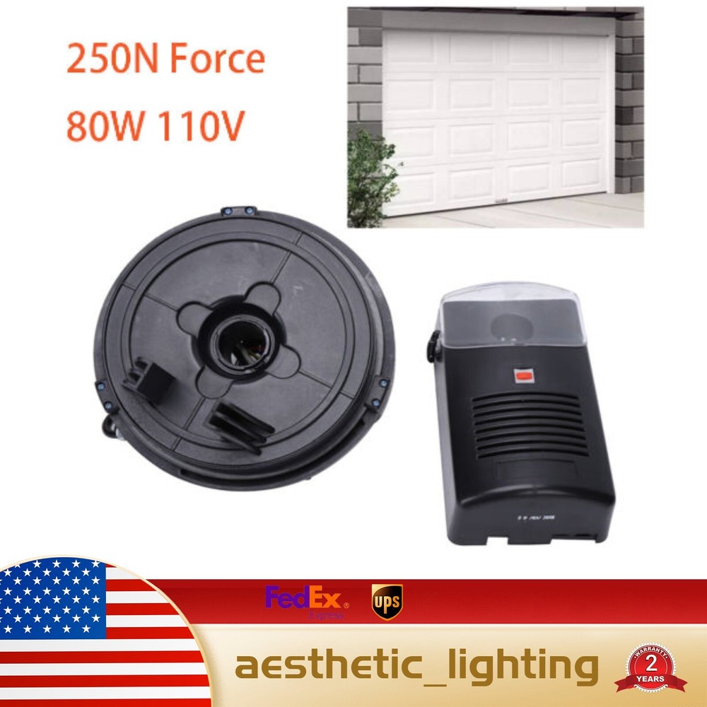 Automatic Garage Roll Up Roller Door Opener Motor with 2 Remotes Motor Rolling