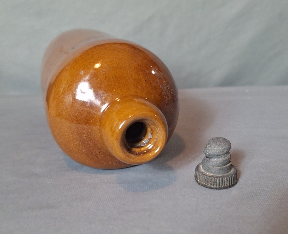 Vintage DBC Stoneware Bottle - Famous For Value