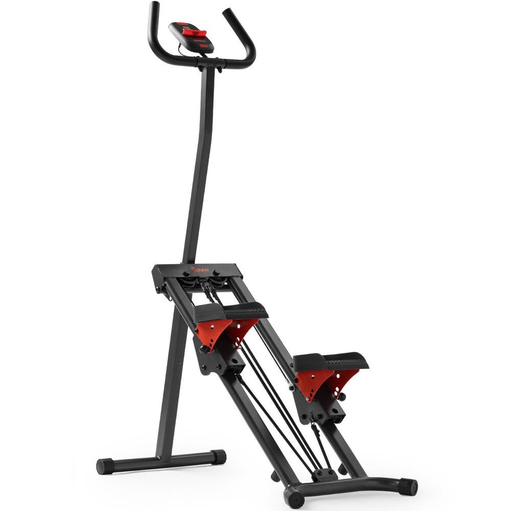 Smart Stair Stepper Climber Exercise Machine with Resistance Cords Vertical Step