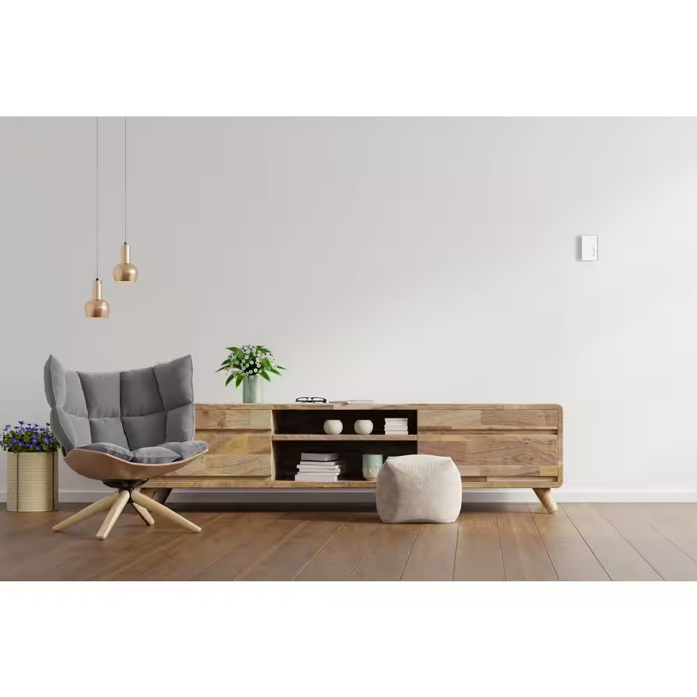 Single-Pole 22 Amp Line Voltage 120/240-Volt Mechanical Wall-Mount Non Programma