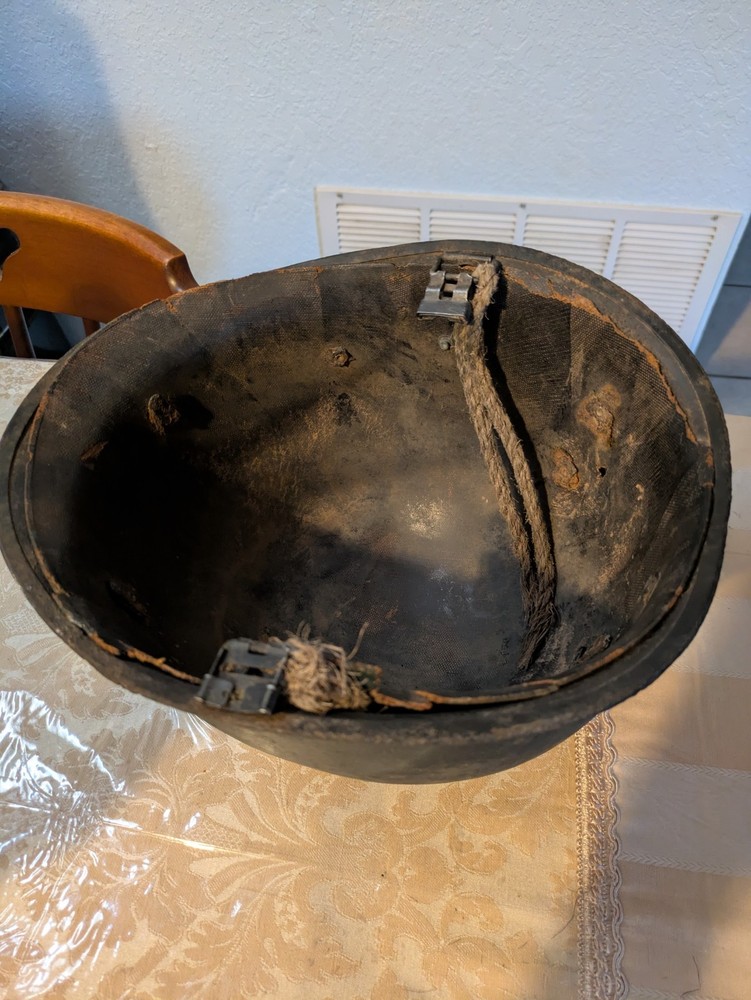 Korean War Helmet and Liner