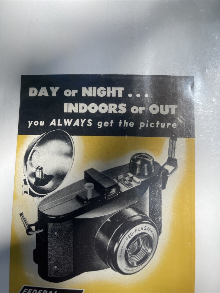 Federal Fed Flash Camera Advertising