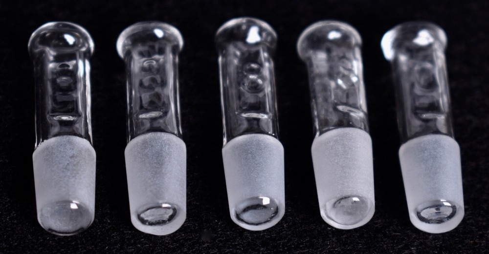 5 Count Corning # 8 Hollow Glass Stoppers