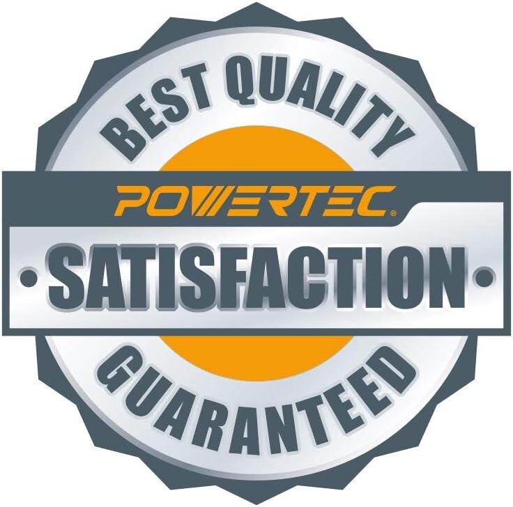 POWERTEC 6" Bench Grinder Buffing Wheel Kit w/ 3pcs Polishing Compound Set