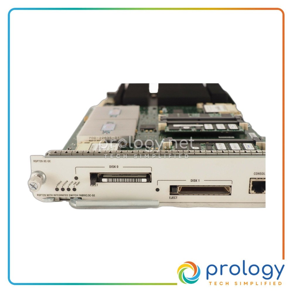 Cisco RSP720-3C-GE Supervisor Engine720 7600 Route Switch Processor Tested