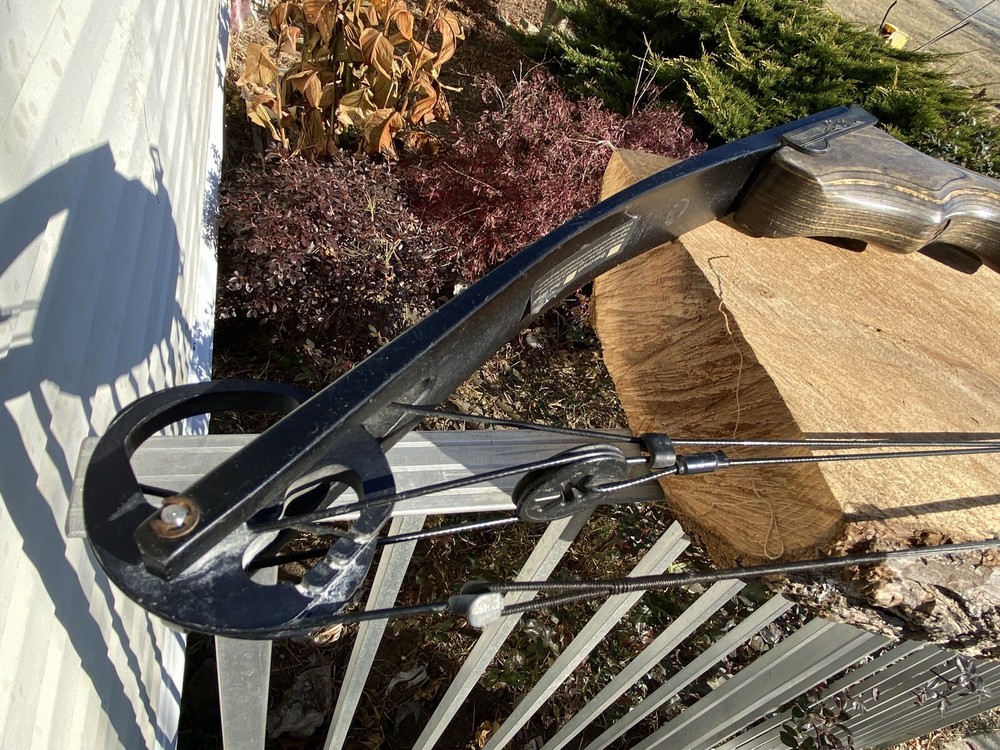 Bear Alaskan Compound Bow Heavy Draw Weight Beautiful Laminated Riser