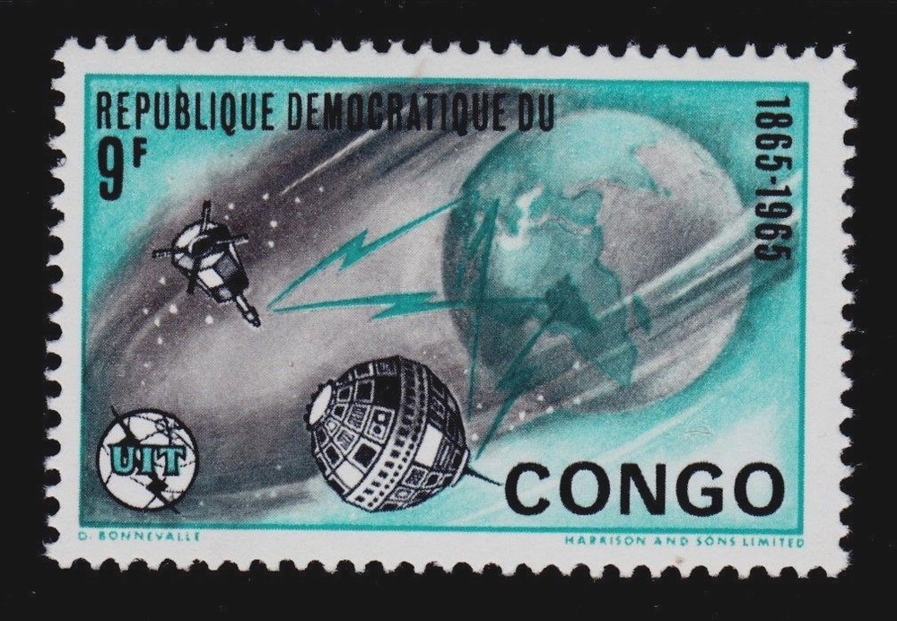 CONGO DEMOCRATIC REPUBLIC  SCOTT# 535   MNH SPACE TOPICAL
