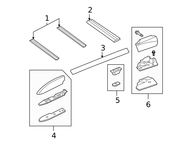 Genuine GM Side Rail 19120893