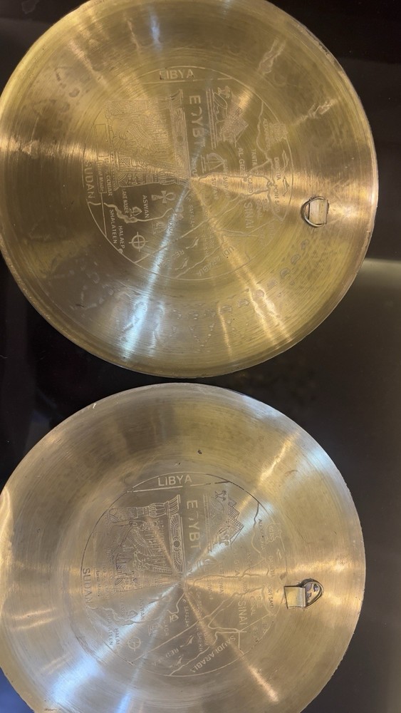 Antique Egyptian Plate Decoration