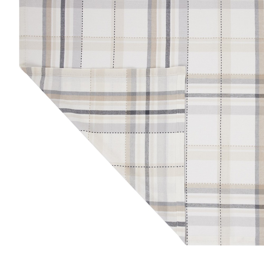 Monday Plaid Tablecloth 60" x 102" Multi 100% Cotton