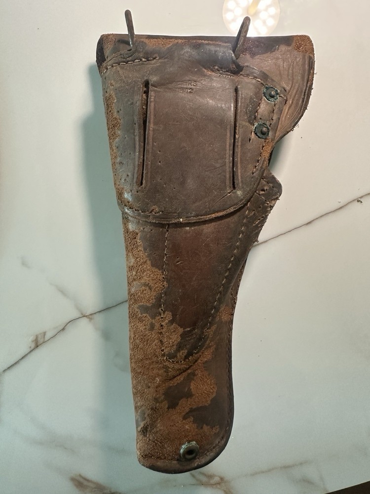 Vintage leather pistol case 1880-1920