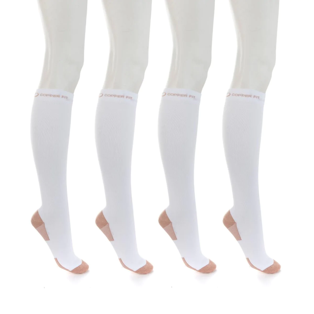 Copper Fit™ Knee-High Compression Socks 4-pack 581211/595126-J
