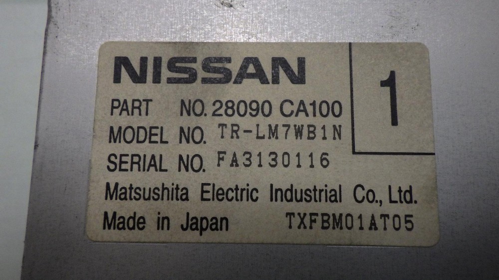 03 INFINITI FX SERIES Info Screen 28090CA100