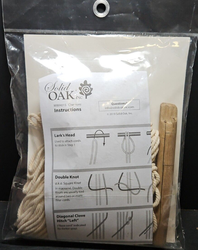 Make-rame Macrame Wall Hanging Kit MWH015