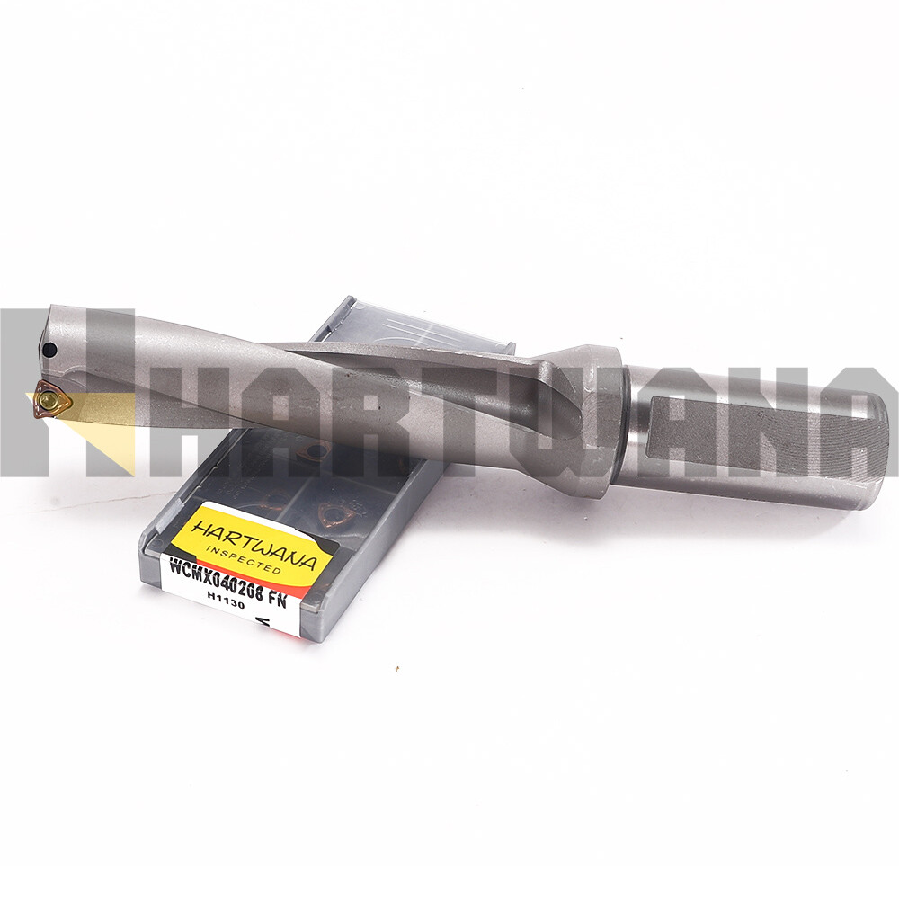 Indexable Carbide U Drill 24mm With WCMX040208 Inserts 10PCS