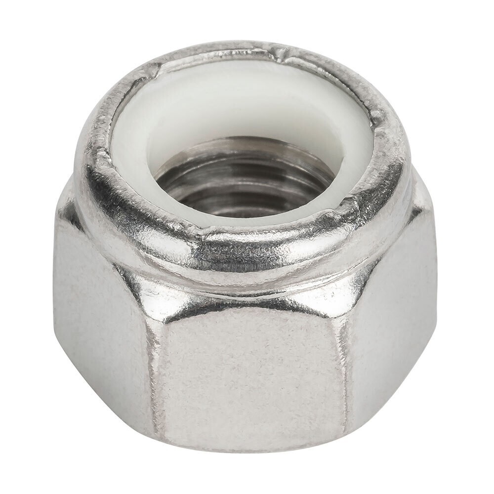 Stainless Steel Nylon Insert Hex Lock Nuts 18-8 | Multiple Sizes