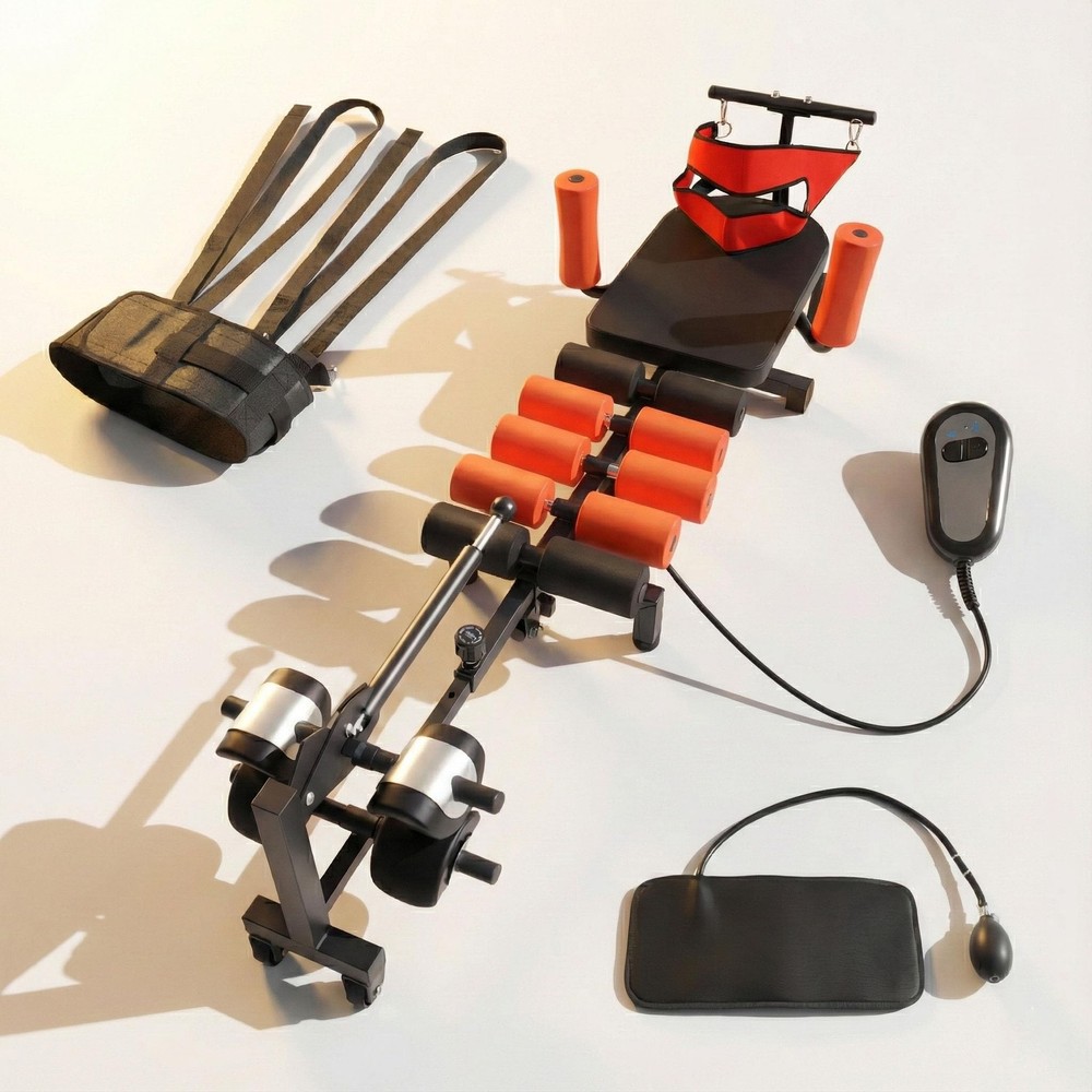 Electric Traction Machine for Neck and Back, Home Spinal Decompression Device...