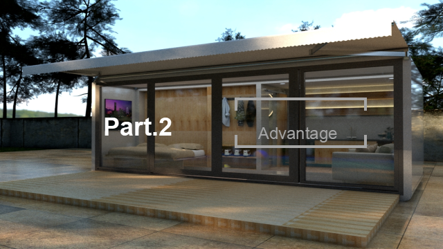 South Beach Pullout House Shipping Container Home 40' ft. Length Catalog