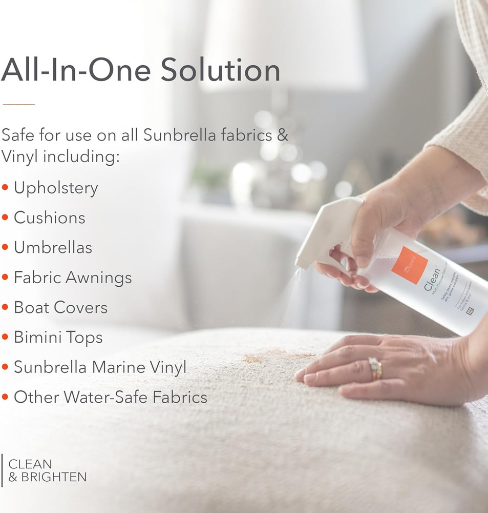 Clean Multi-Purpose Fabric Cleaner | All-In-One Solution for Water-Safe Fabrics