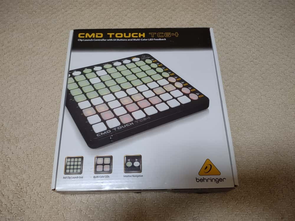 Behringer CMD TOUCH TC64 Clip Launch Controller Button Pad with Novation S Mode