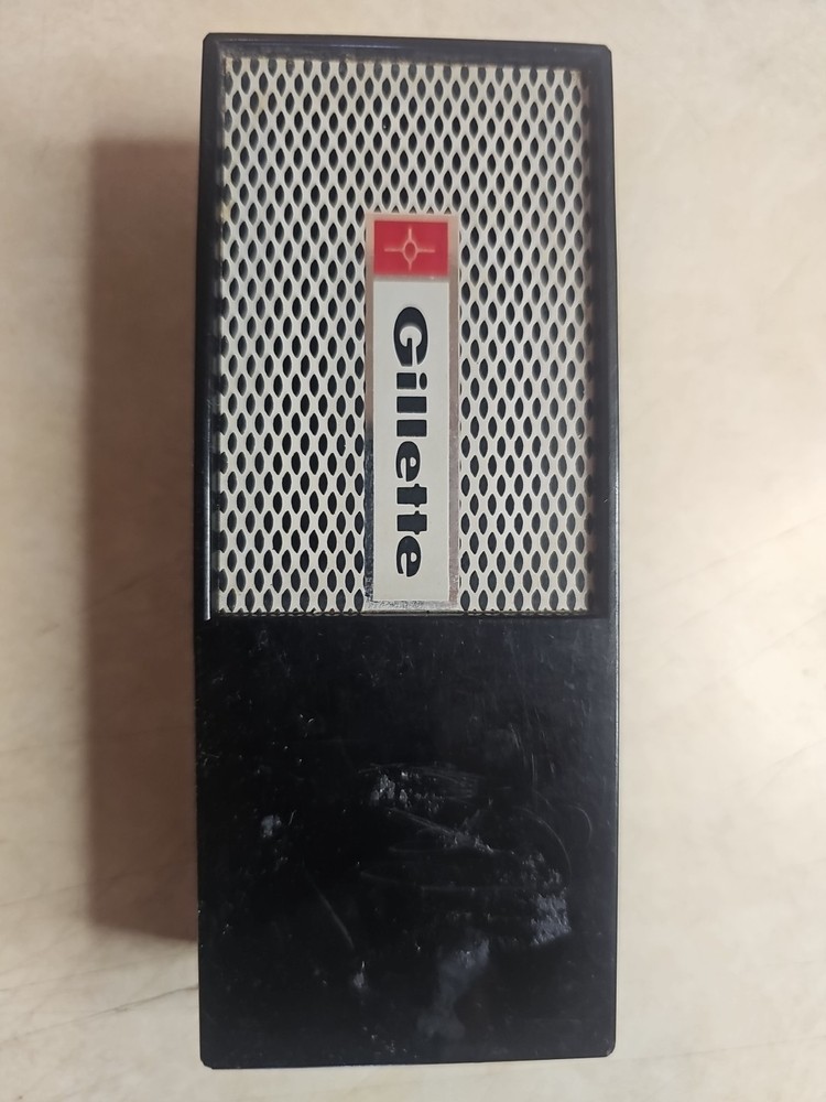 VTG 1960's Gillette Techmatic Adjustable Razor & Case