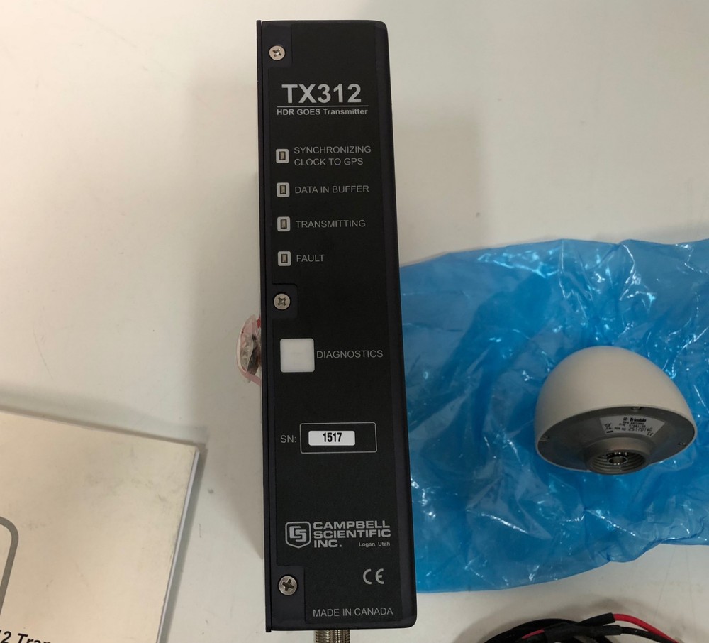 Campbell Scientific TX312 GOES Satellite Transmitter SAT HIGH DATA RATE