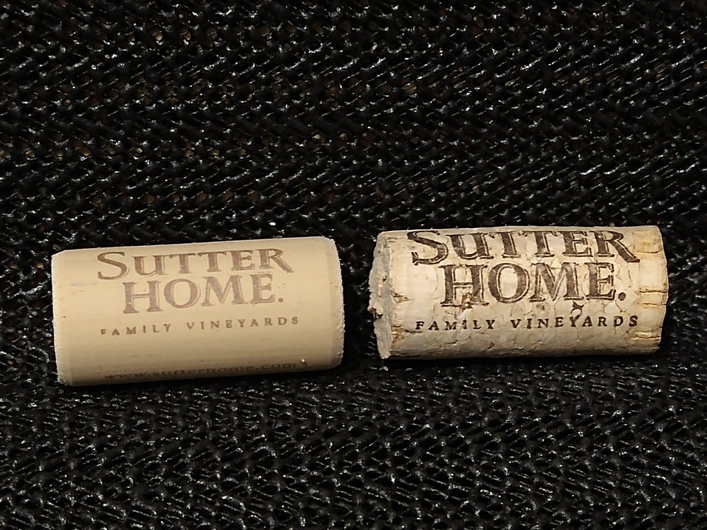 Corks: SUTTER HOME 30/Lot Used and New Mixed.