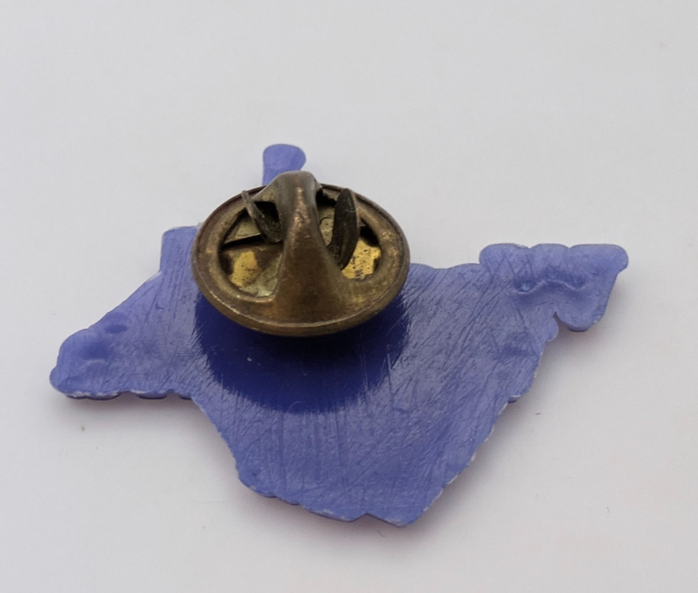 WEST VIRGINIA Small Plastic Tack Pin