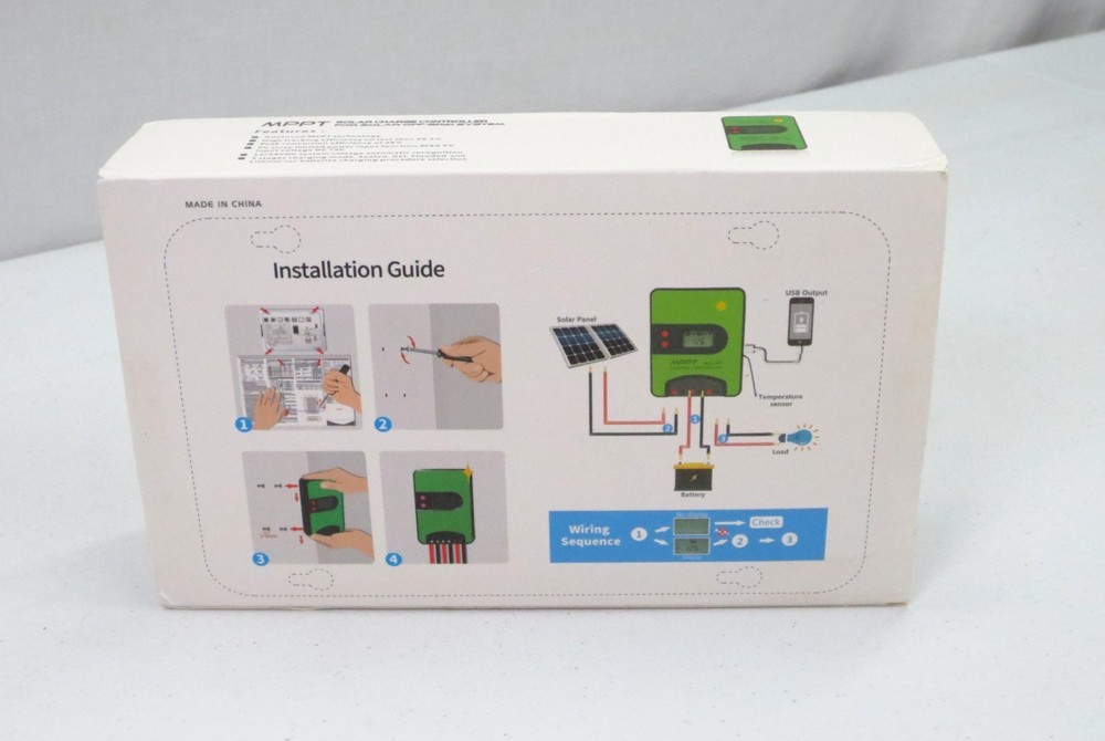 MPPT 20A Solar Charge Controller TD2207-BT