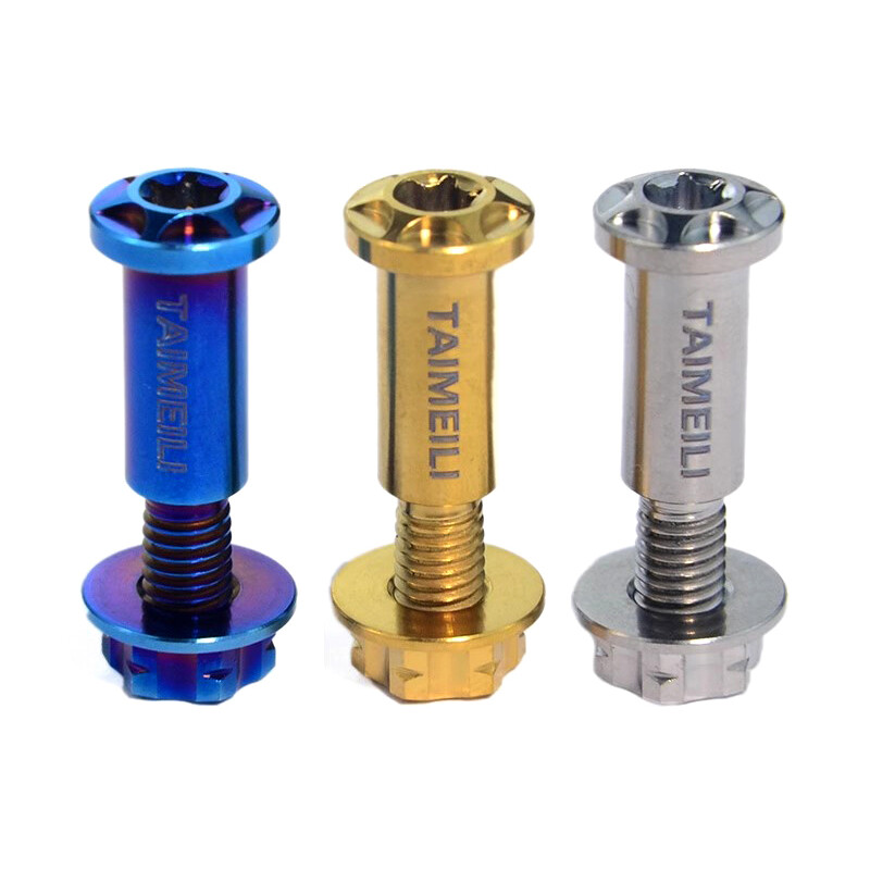 1x set Titanium Motorcycle Brake lever screw bolt with nut