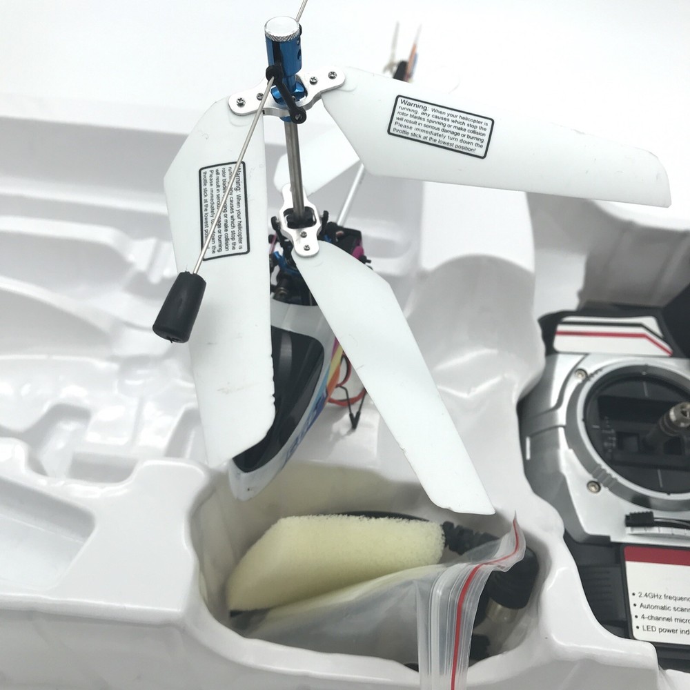 Walkera 2.4 GHZ Hm 5G6 Helicopter **Untested No Battery **