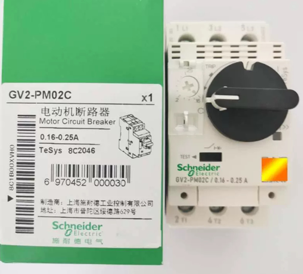 NEW SCHNEIDER GV2PM02C Motor Breaker